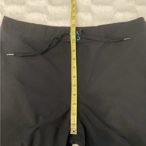 OP Shorts Mens OpFlex 4 Way Stretch Black Tie Front Rainbow Zipper Size 34 - Picture 7 of 8